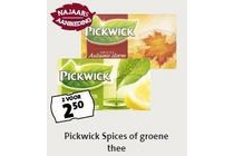 pickwick spices of groene thee