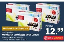 multipack canon cartridges nu eur12 99