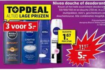 nivea douche of deodorant