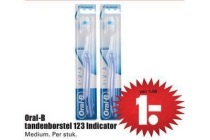 oral b tandenborstel 123 indicator