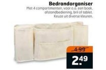 bedrandorganiser trekpleister