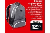 donnay rugzak groot