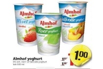 almhof yoghurt