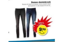 dames denimbroek