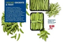 sugarsnaps peulen of haricot verts