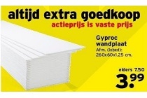 gyproc wandplaat