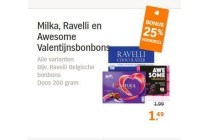 milka ravelli en awesome valentijnsbonbons