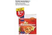 perfekt bamischijven