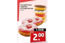 croustifrance valentijn of mixed donuts
