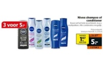 nivea shampoo of conditioner