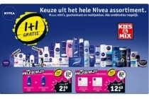 gehele nivea assortiment 1 1 gratis