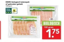 deen biologisch katenspek of gebraden gehakt