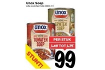 unox soep