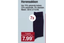 herensokken 7 pack