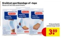 kruidvat sportbandage of tape