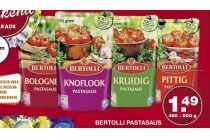 bertolli pastasaus