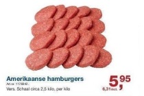 amerikaanse hamburgers