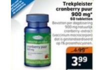 trekpleister cranberry puur 900 mg