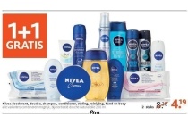 nivea deodorant douche shampoo conditioner styling reiniging hand en body