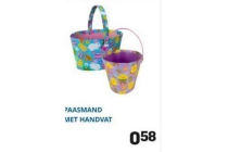 paasmand met handvat