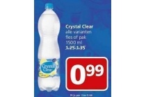 crystal clear alle varianten fles of pak