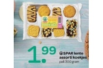 spar lente assorti koekjes