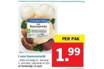 champignons voor boerenomelet