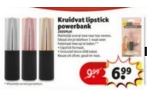 kruidvat lipstick powerbank