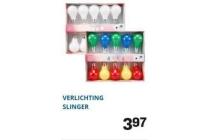 verlichting slinger