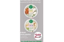 spar lunch salades