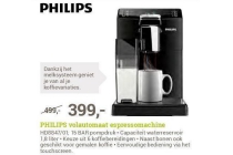 philips volautomaat espressomachine