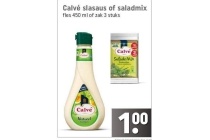 calve slasaus of saladmix