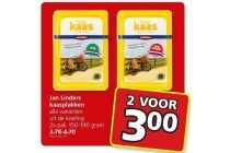 jan linders kaasplakken alle varianten