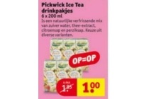 pickwick ice tea drinkpakjes