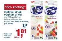 optimel drink yoghurt of vla