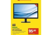 philips 240v5qdsb led monitor