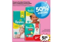 pampers premium protection luiers of baby dry luierbroekjes