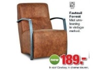 fauteuil forrest