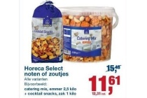 horeca select noten of zoutjes