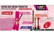 keuze uit het hele nyc assortiment