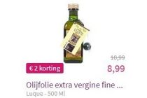 luque olijfolie extra vergine fine fleur