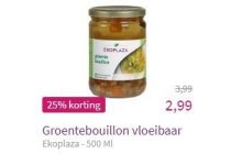 ekoplaza groentebouillon vloeibaar