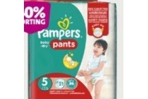 pampers baby dry pants premium protect of active fit