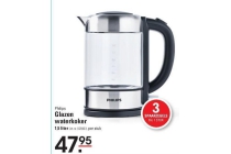 philips glazen waterkoker