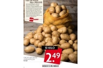 grote kruimige aardappelen