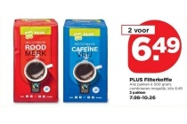 plus filterkoffie