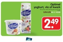 optimel yoghurt vla of kwark
