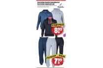 australian hooded sweatvest of australian joggingbroek