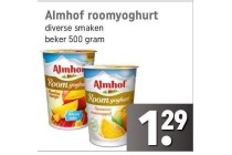 almhof roomyoghurt