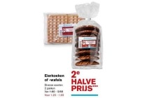 eierkoeken of wafels